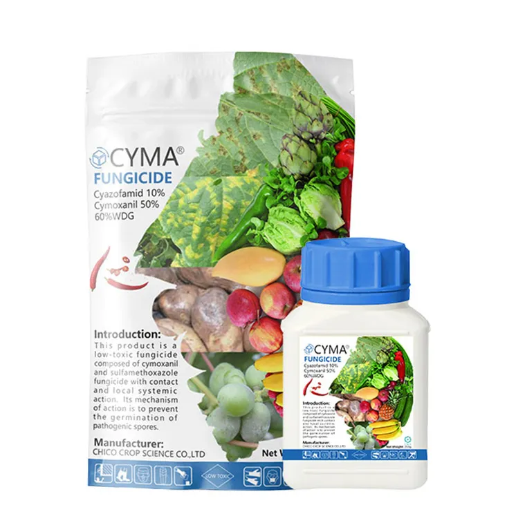 CYMA Cyazofamid 10%+Cymoxanil 50% 60% WDG Fungicide