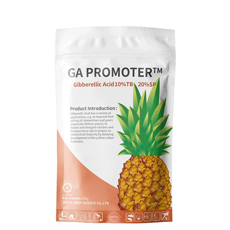 GA PROMOTER Gibberellic Acid 10%TB, 20%SP Plant Growth Regulator