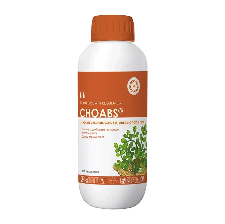 CHOABS Choline chloride 19.9% + (+): Abscisic acid 0.1% SL plant growth regulator